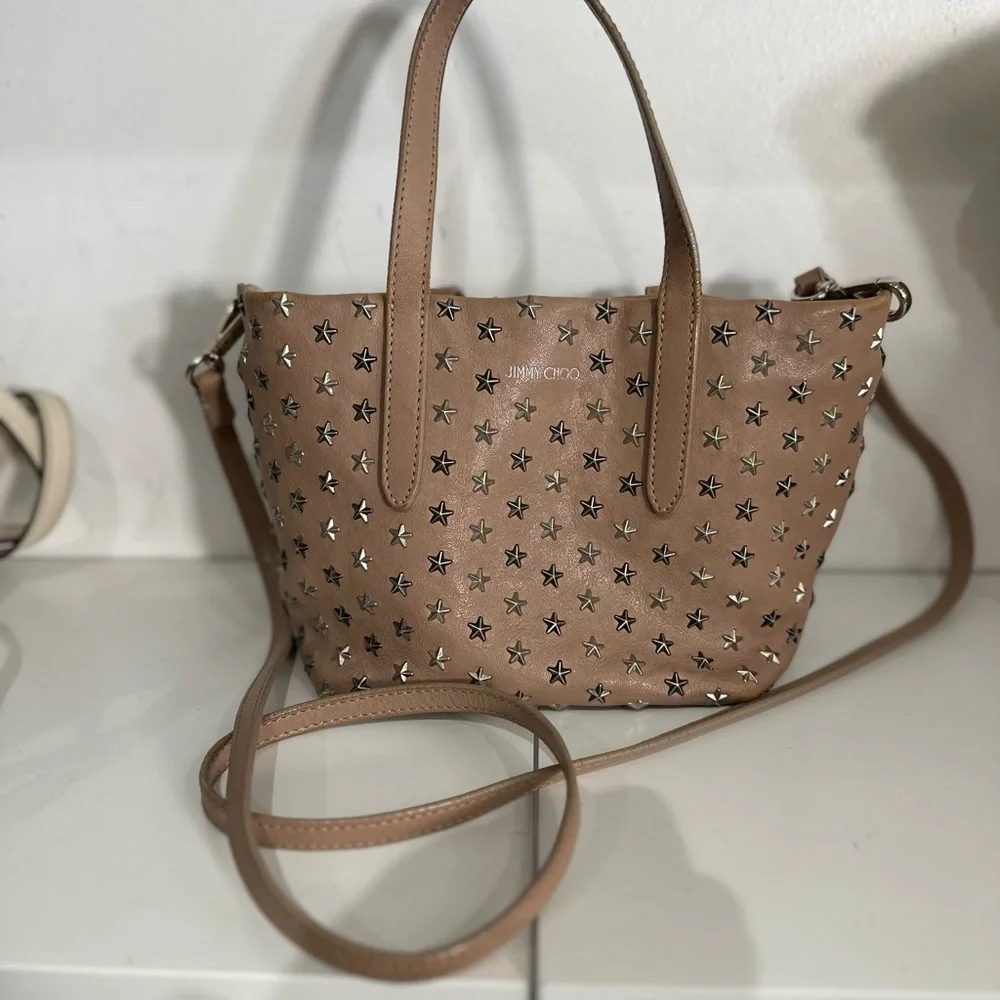 Jimmy Choo Tan Crossbody Bag - Picture 8 of 8